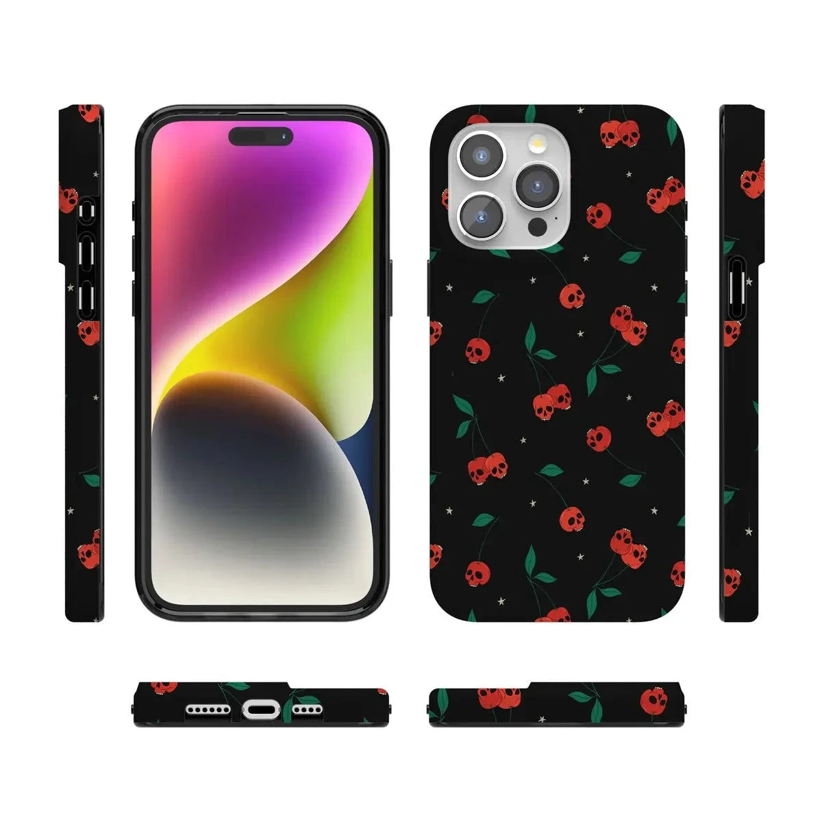Sweet Revenge | Cherry Skulls Case Phone Case Casetry