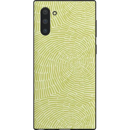 Swirl Away | Tea Green Geometric Samsung Case Samsung Case get.casely Classic Galaxy Note 10 Plus