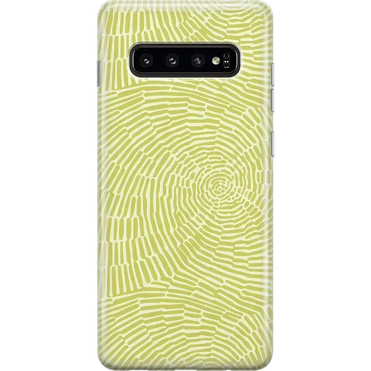Swirl Away | Tea Green Geometric Samsung Case Samsung Case get.casely Classic Galaxy S10 Plus