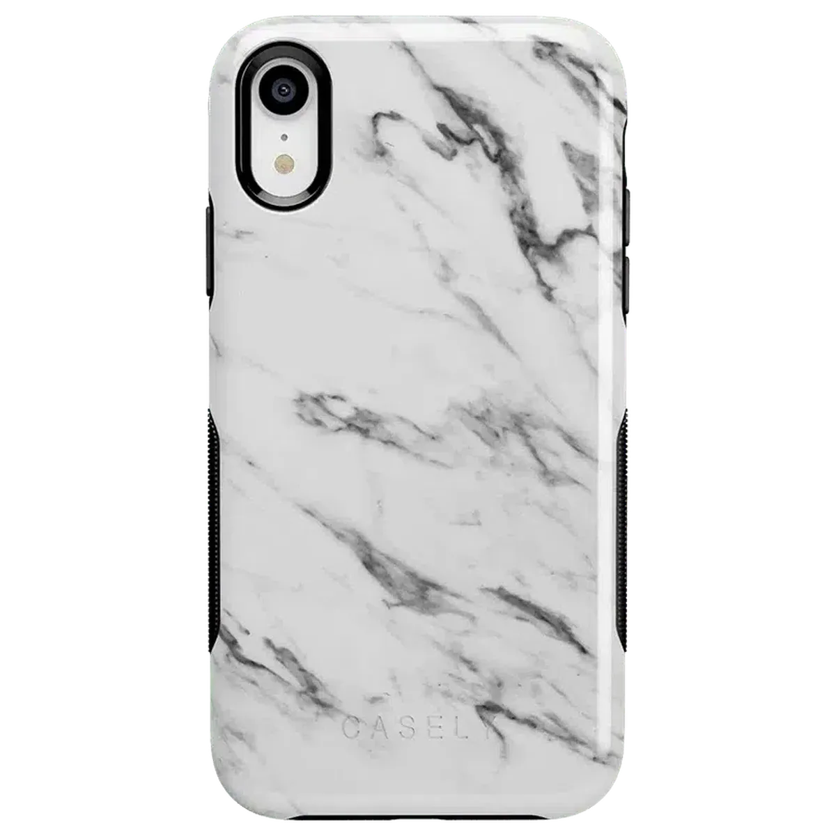 Take Me for Granite | White Marble Case iPhone Case get.casely Bold iPhone XR