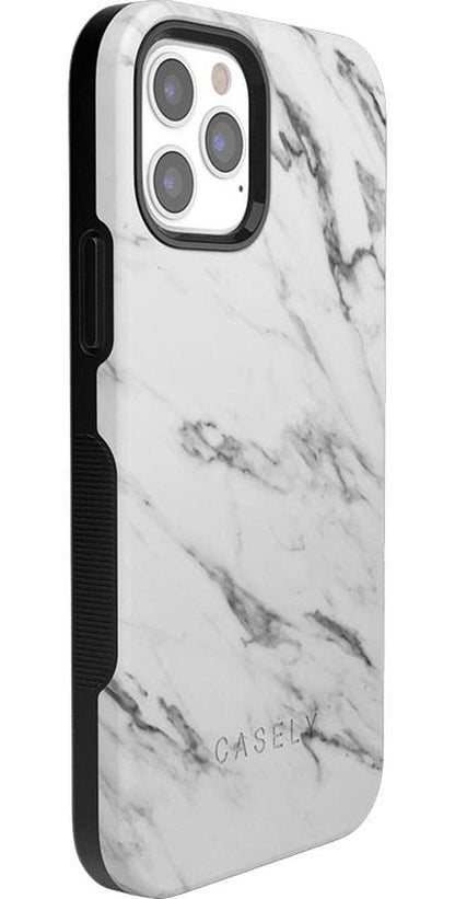 Take Me for Granite | White Marble Case iPhone Case get.casely