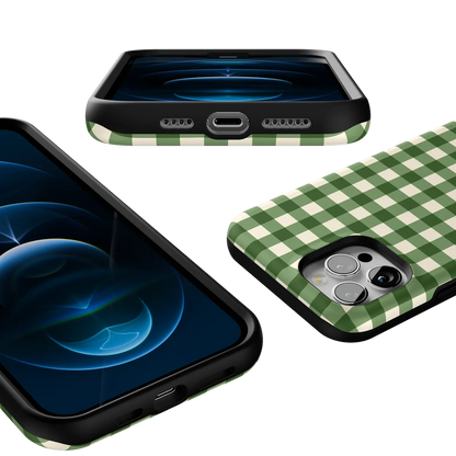Checked Twice | Green Plaid Case
