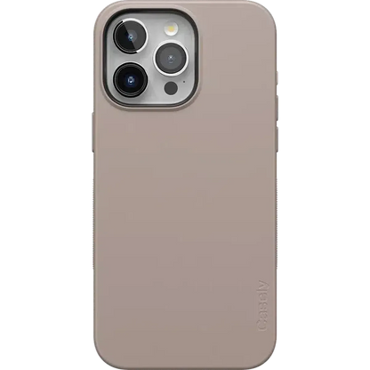Taupe on Nude | Ultra-Protective Bold Case iPhone Case get.casely Bold + MagSafe® iPhone 15 Pro Max