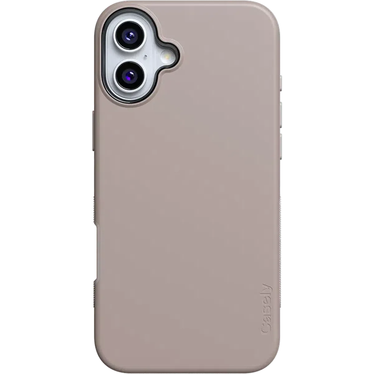 Taupe on Nude | Ultra-Protective Bold Case iPhone Case get.casely Bold + MagSafe® iPhone 16 Plus