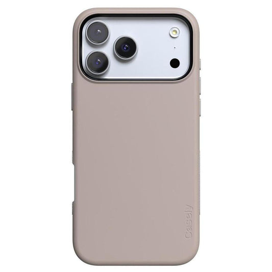 Taupe on Nude | Ultra-Protective Bold Case iPhone Case get.casely Bold + MagSafe® iPhone 17 Pro Max