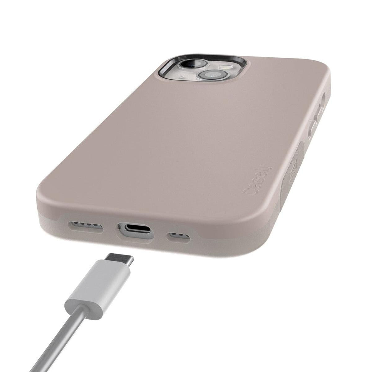 Taupe on Nude | Ultra-Protective Bold Case iPhone Case get.casely