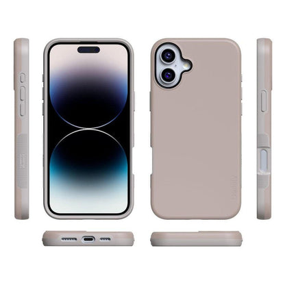 Taupe on Nude | Ultra-Protective Bold Case iPhone Case get.casely
