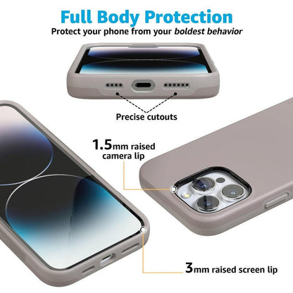 Taupe on Nude | Ultra-Protective Bold Case iPhone Case get.casely