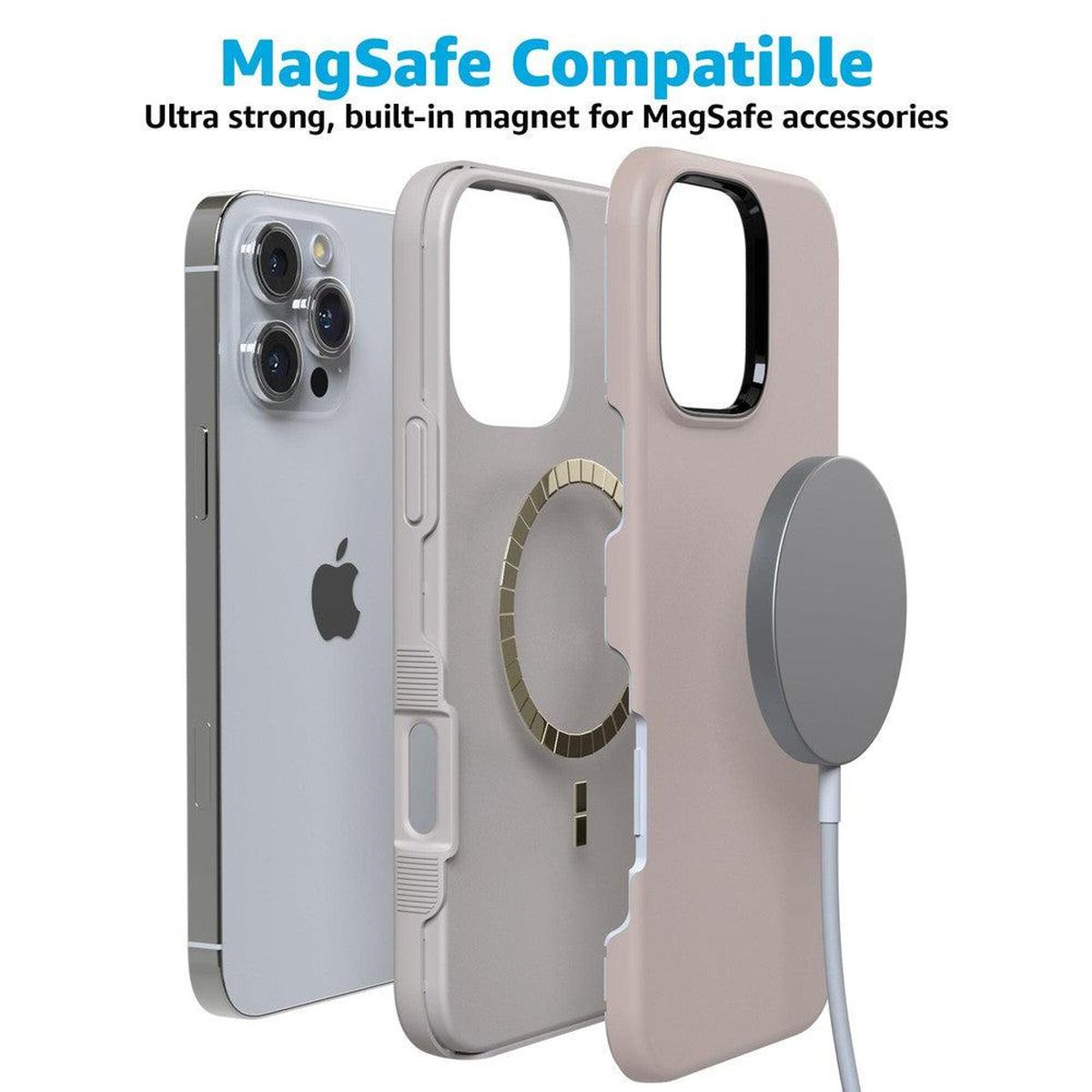 Taupe on Nude | Ultra-Protective Bold Case iPhone Case get.casely