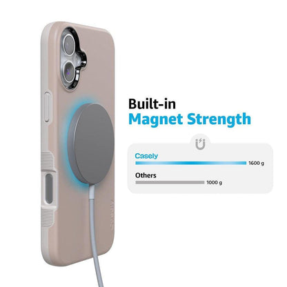 Taupe on Nude | Ultra-Protective Bold Case iPhone Case get.casely