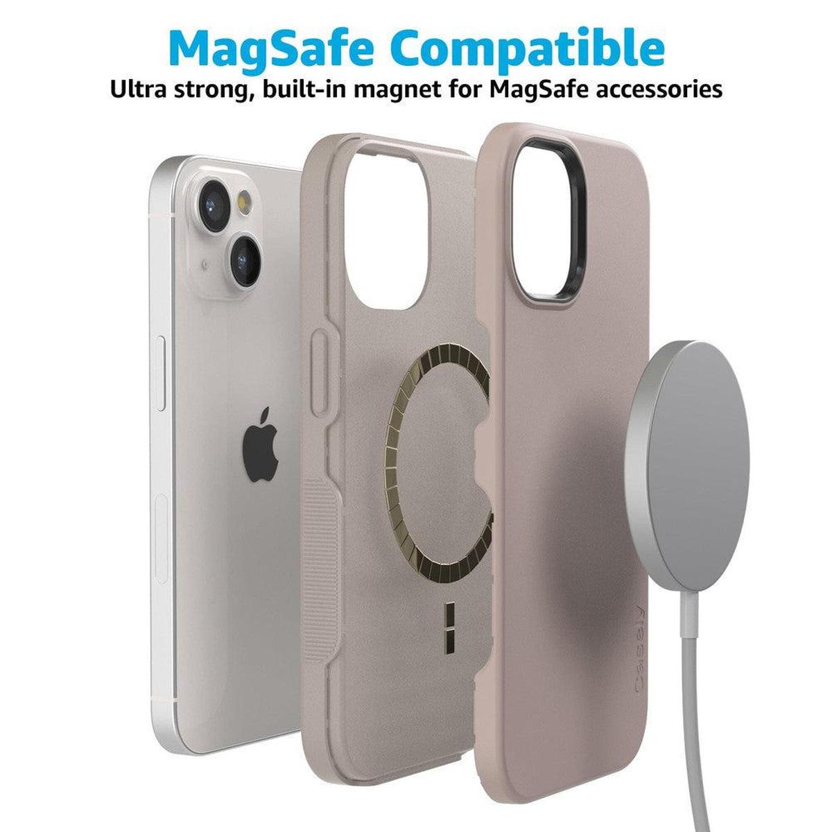 Taupe on Nude | Ultra-Protective Bold Case iPhone Case get.casely