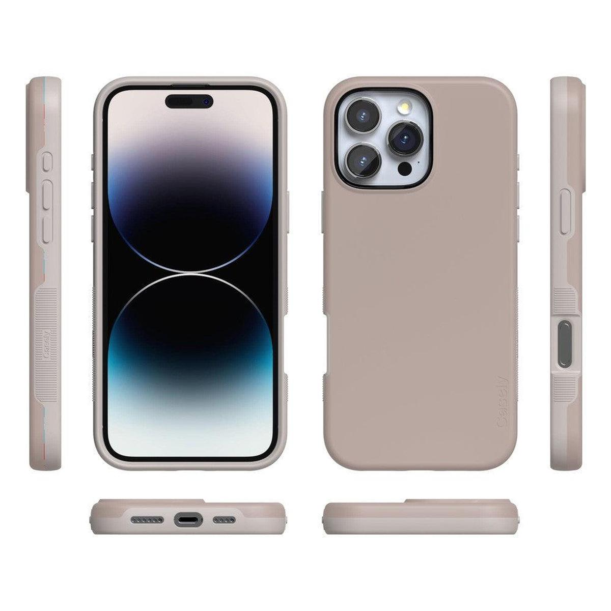 Taupe on Nude | Ultra-Protective Bold Case iPhone Case get.casely