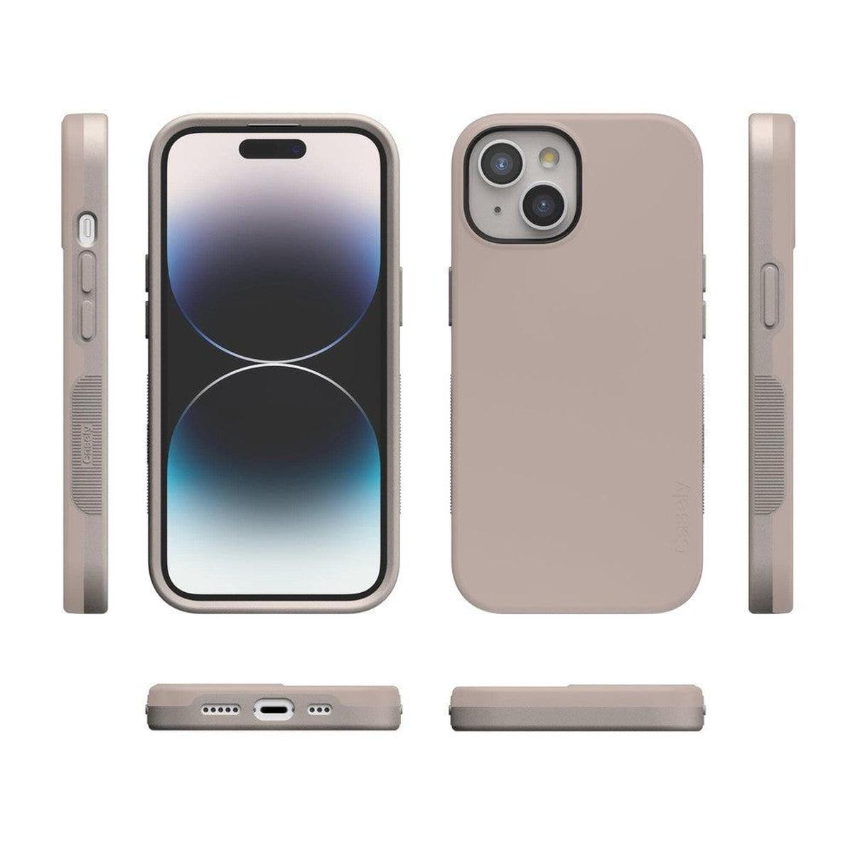 Taupe on Nude | Ultra-Protective Bold Case iPhone Case get.casely