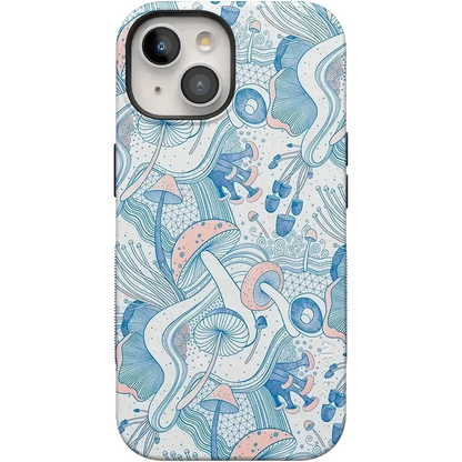 The Fun Guy | Enchanted Forest Mushroom Floral Case iPhone Case get.casely Bold Flex + MagSafe® iPhone 15 Plus