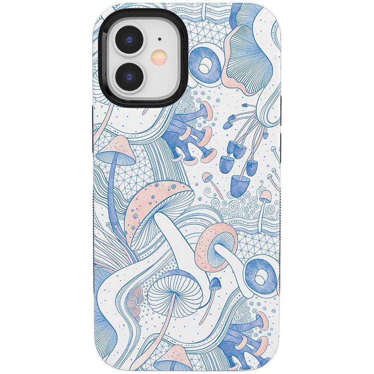 The Fun Guy | Enchanted Forest Mushroom Floral Case iPhone Case get.casely Bold + MagSafe® iPhone 12