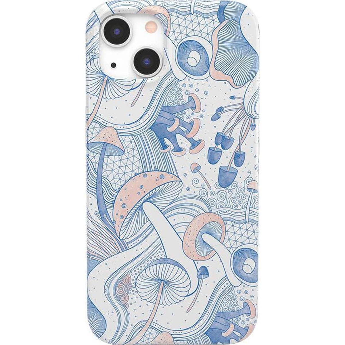 The Fun Guy | Enchanted Forest Mushroom Floral Case iPhone Case get.casely Classic + MagSafe® iPhone 13