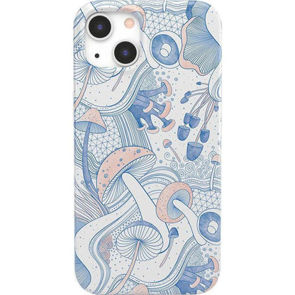 The Fun Guy | Enchanted Forest Mushroom Floral Case iPhone Case get.casely Classic + MagSafe® iPhone 13