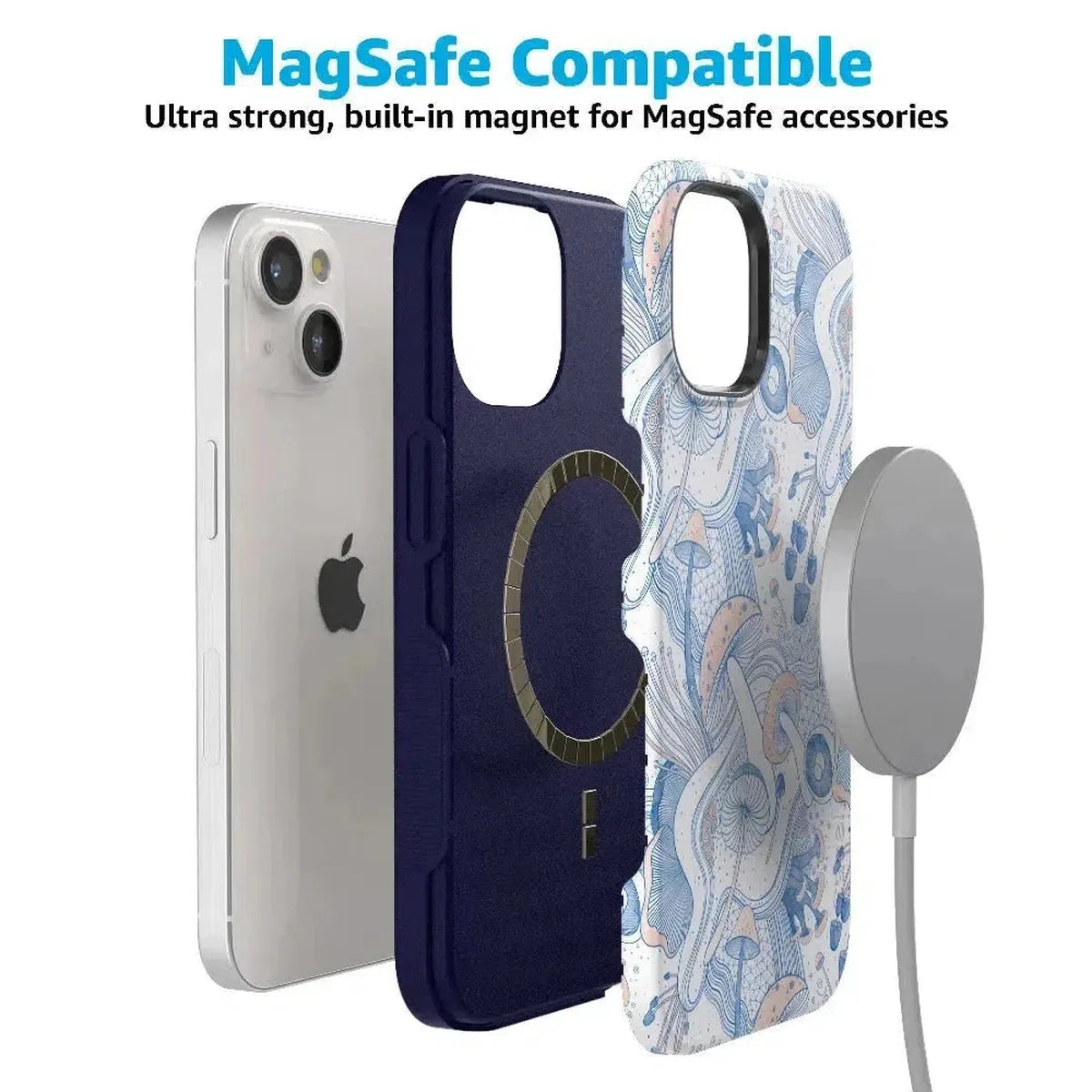 The Fun Guy | Enchanted Forest Mushroom Floral Case iPhone Case get.casely