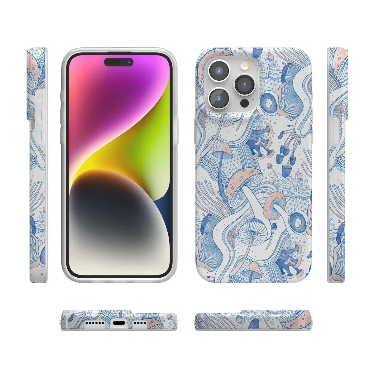 The Fun Guy | Enchanted Forest Mushroom Floral Case iPhone Case get.casely