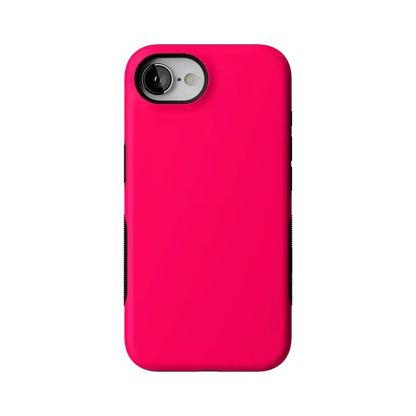 Think Pink | Solid Neon Pink Case iPhone Case get.casely Bold Flex + MagSafe® iPhone 16e