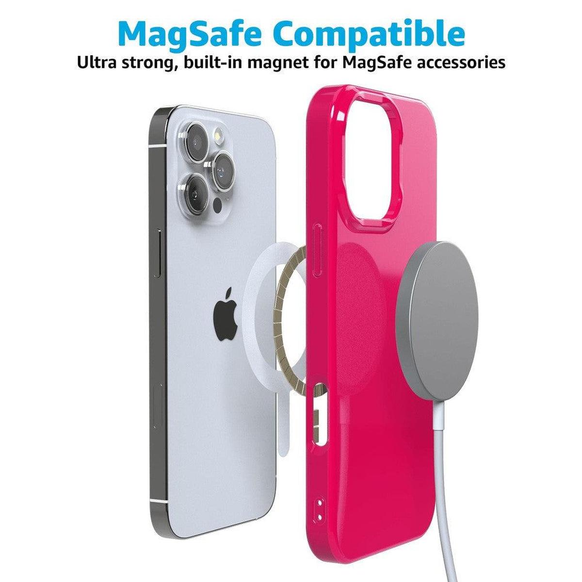 Think Pink | Solid Neon Pink Case iPhone Case get.casely