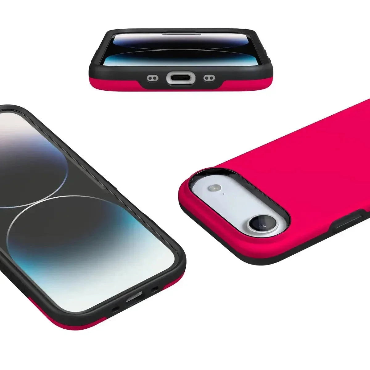Think Pink | Solid Neon Pink Case iPhone Case get.casely