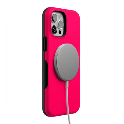 Think Pink | Solid Neon Pink Case iPhone Case get.casely