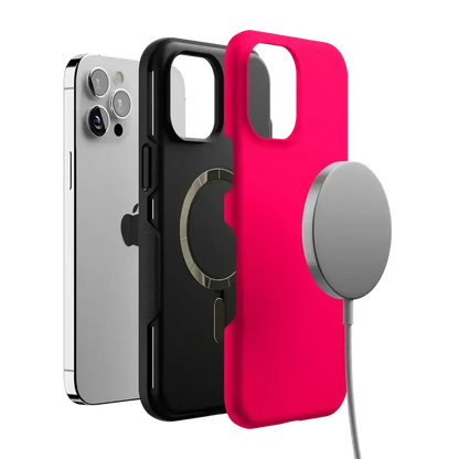 Think Pink | Solid Neon Pink Case iPhone Case get.casely