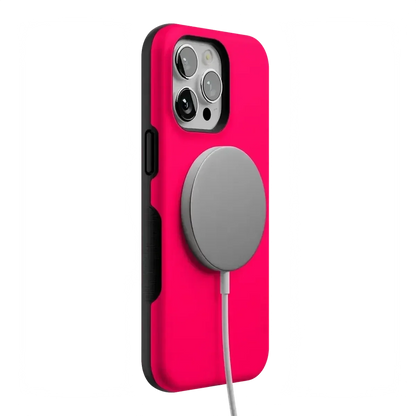 Think Pink | Solid Neon Pink Case iPhone Case get.casely