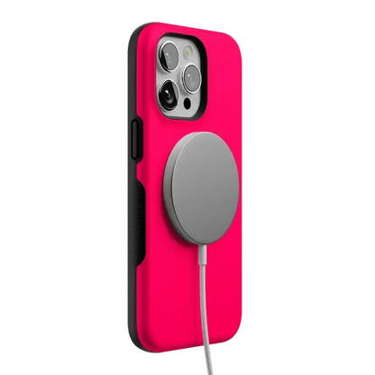 Think Pink | Solid Neon Pink Case iPhone Case get.casely