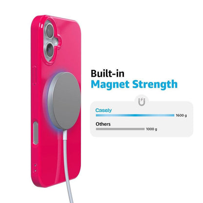 Think Pink | Solid Neon Pink Case iPhone Case get.casely