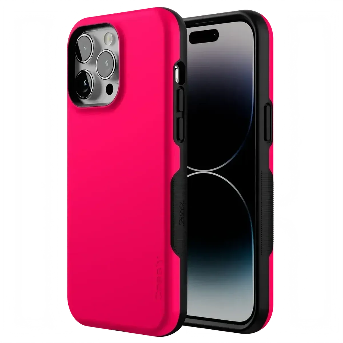 Think Pink | Solid Neon Pink Case iPhone Case get.casely