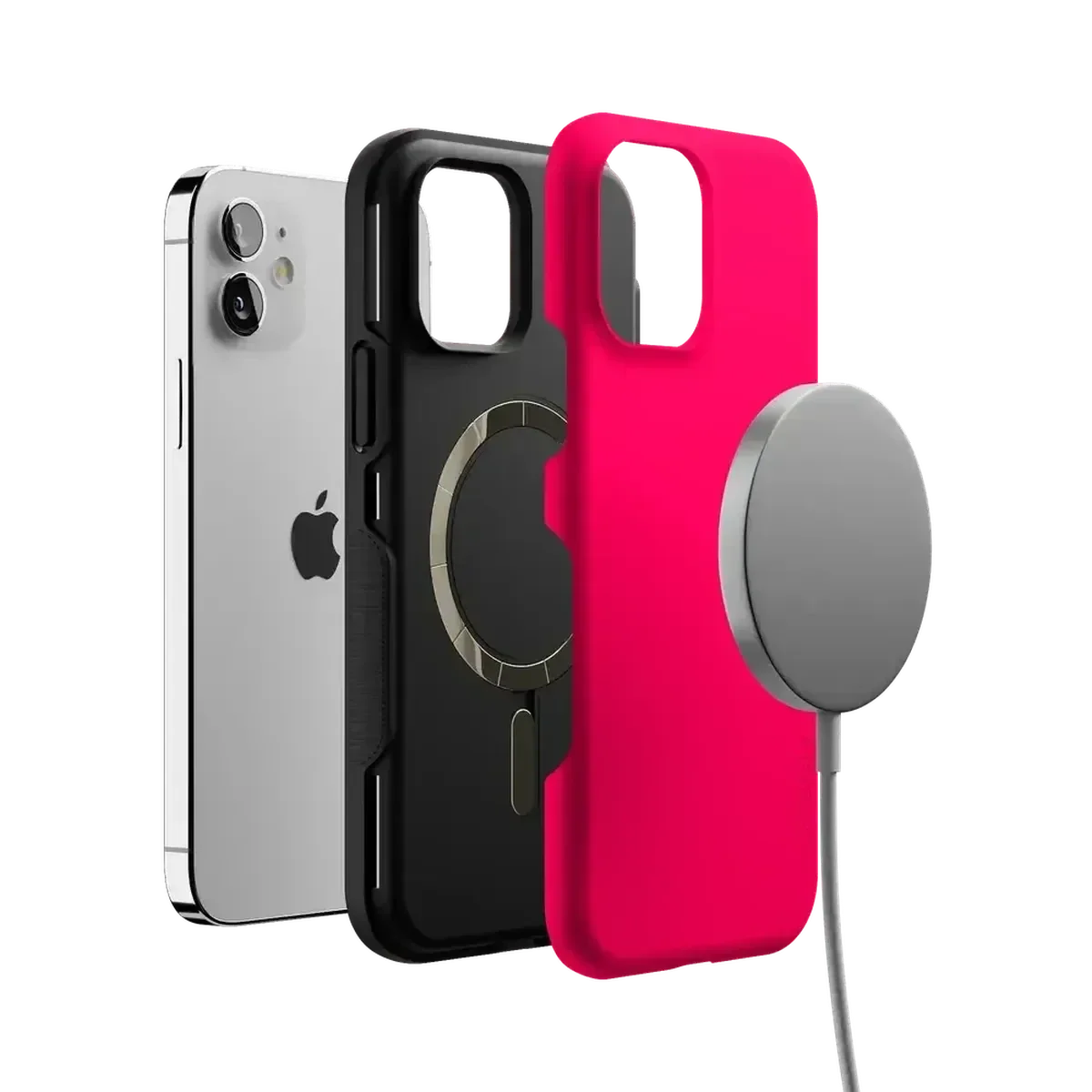 Think Pink | Solid Neon Pink Case iPhone Case get.casely
