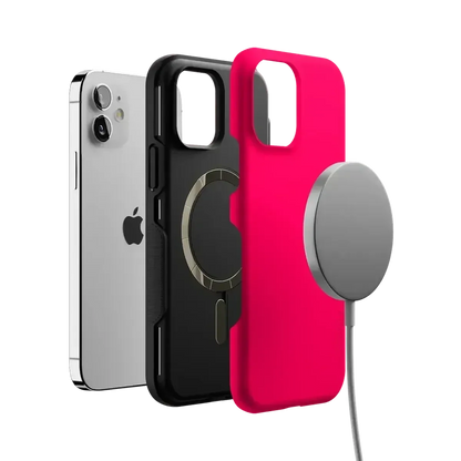 Think Pink | Solid Neon Pink Case iPhone Case get.casely