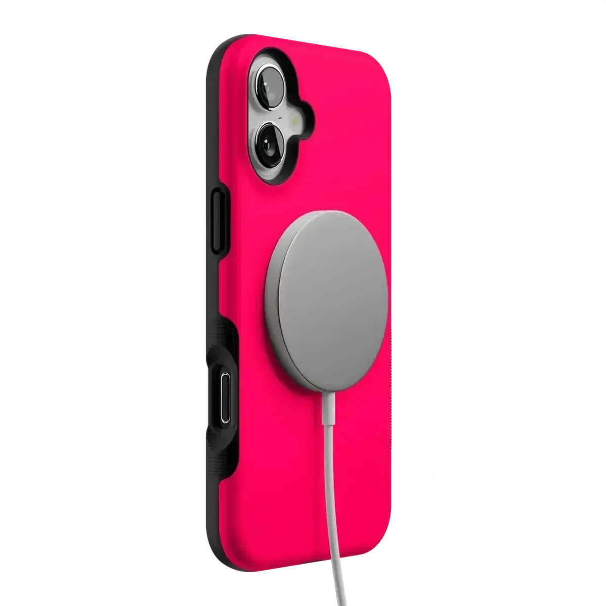 Think Pink | Solid Neon Pink Case iPhone Case get.casely