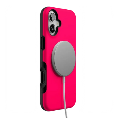 Think Pink | Solid Neon Pink Case iPhone Case get.casely
