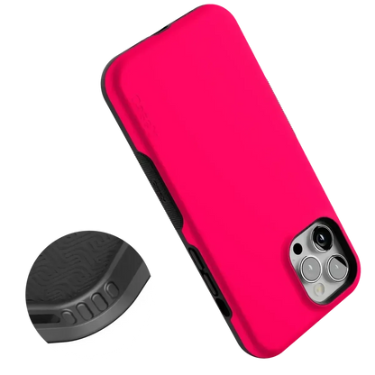 Think Pink | Solid Neon Pink Case iPhone Case get.casely