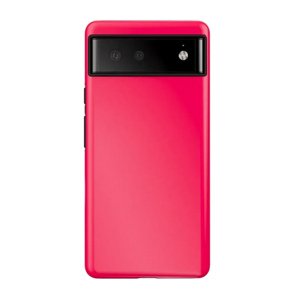 Think Pink | Solid Neon Pink Google Pixel Case Google Pixel Case Casetry Essential Google Pixel 6