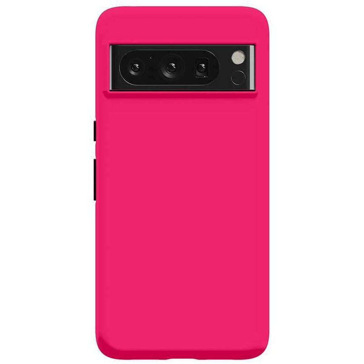 Think Pink | Solid Neon Pink Google Pixel Case Google Pixel Case Casetry Essential Google Pixel 8 Pro
