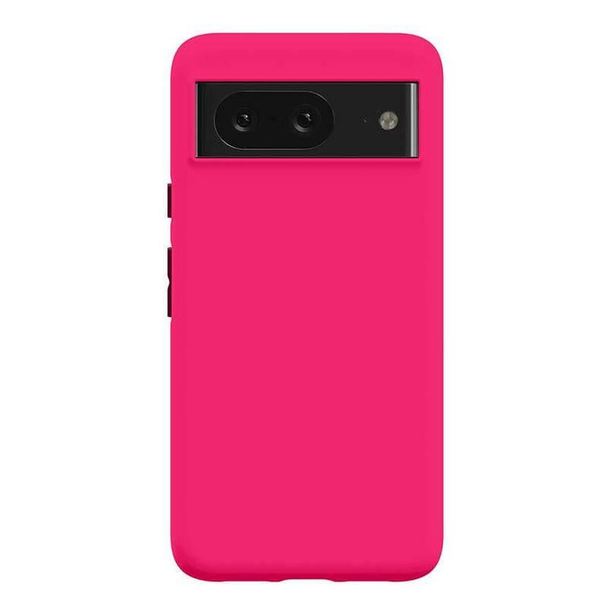 Think Pink | Solid Neon Pink Google Pixel Case Google Pixel Case Casetry Essential Google Pixel 8