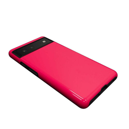 Think Pink | Solid Neon Pink Google Pixel Case Google Pixel Case Casetry