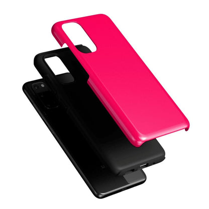 Think Pink | Solid Neon Pink Samsung Case Samsung Case Casetry