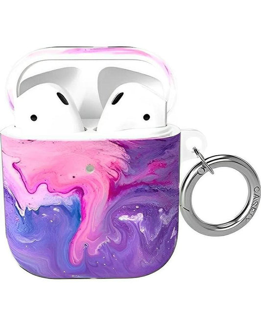 Tie Dying Over You | Purple Marble AirPods Case AirPods Case get.casely AirPods Case