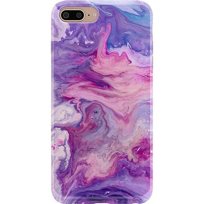 Tie Dying Over You | Purple Marble iPhone Case iPhone Case get.casely Classic iPhone 6/7/8 Plus