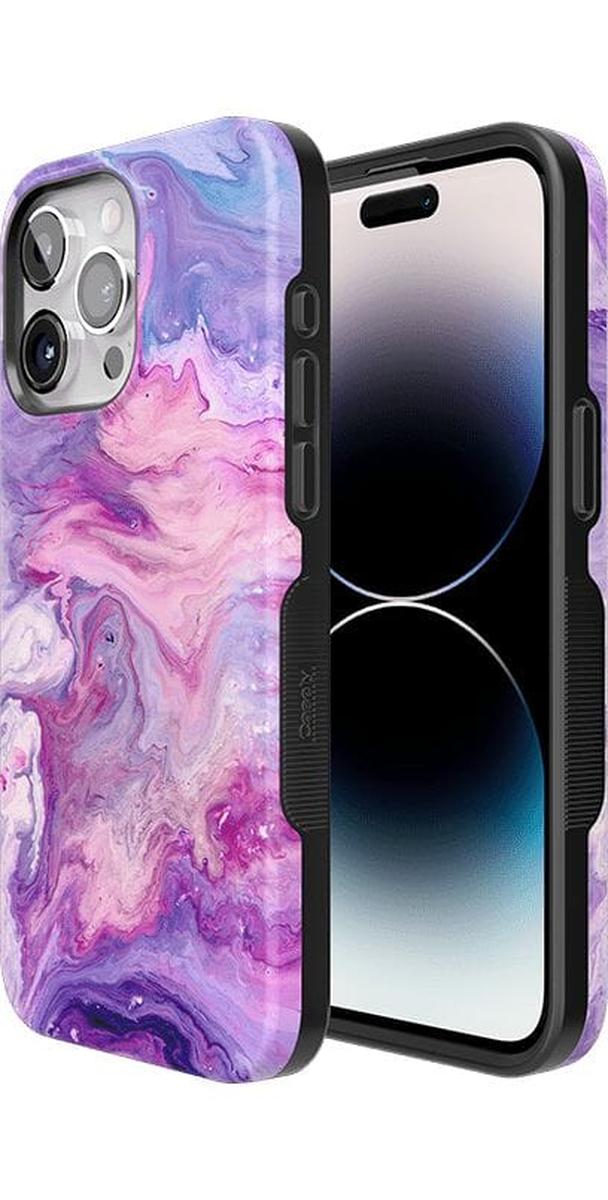 Tie Dying Over You | Purple Marble iPhone Case iPhone Case get.casely