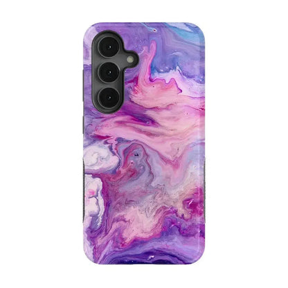 Tie Dying Over You | Purple Marble Samsung Case Samsung Case Casetry Bold Flex + MagSafe® Galaxy S25