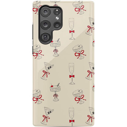 Holiday Party | Kitty and Vibe Holiday Case Phone Case Casetry Essential Galaxy S22 Ultra