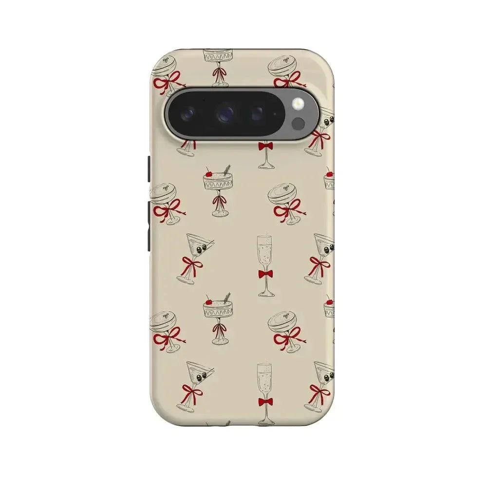 Tini | Kitty and Vibe Holiday Case Phone Case Casetry Essential + MagSafe® Google Pixel 10 Pro