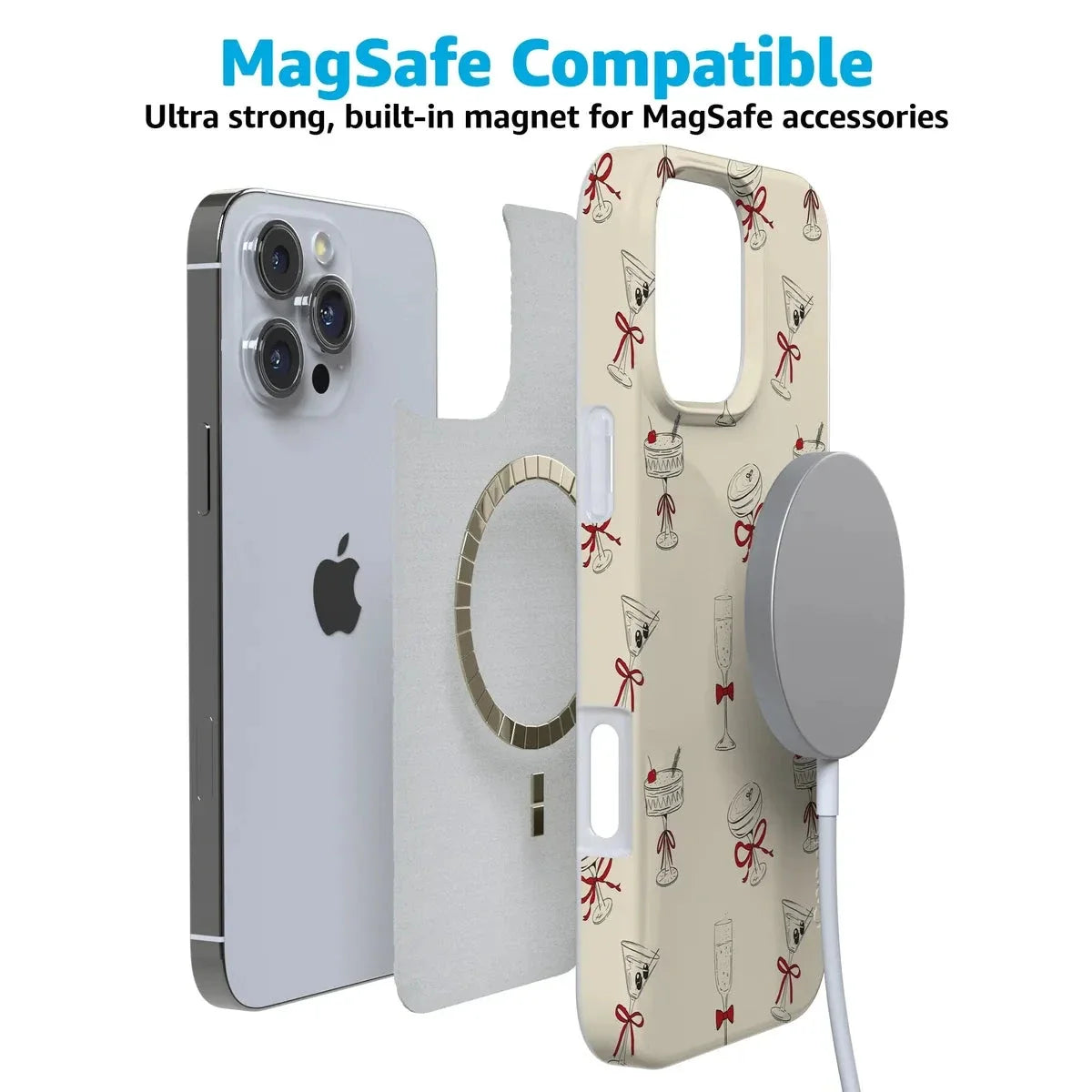 Tini | Kitty and Vibe Holiday Case Phone Case Casetry