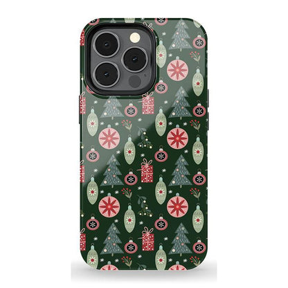 Tinsel Town | Christmas Ornament Case Phone Case Casetry Essential + MagSafe® iPhone 13 Pro